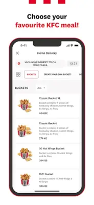 KFC CZ android App screenshot 2